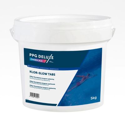 Klor tab 250 gr slow -5kg Rensning/desinficering/stabilisering