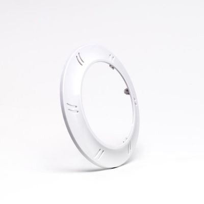 Front flange. White PVC