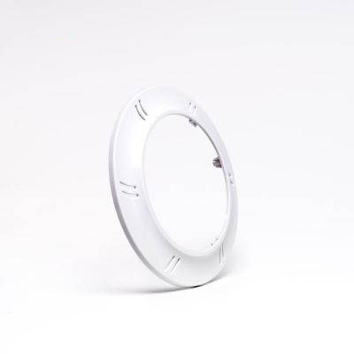 Front flange, White PVC