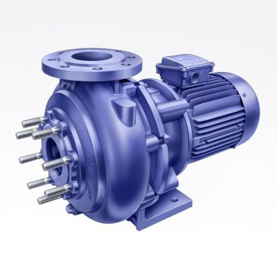 Badu AWP pump. 5,5kw 1450rpm. Løbehjul i støbejern.