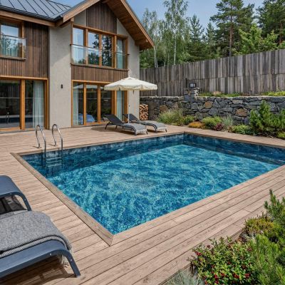 Poolpakke Standard  3 x 6 x 1,5 m