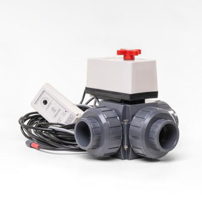 Solar set SC01 230V IP40 w/3way valve DN40/D50 - BW