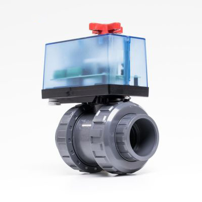 2 vejs 50mm motorventil 12/24 volt AC.