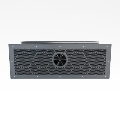 ABS front plade til EVA svømmetræner turbine  Antracit - Wide X1-A01 Niche