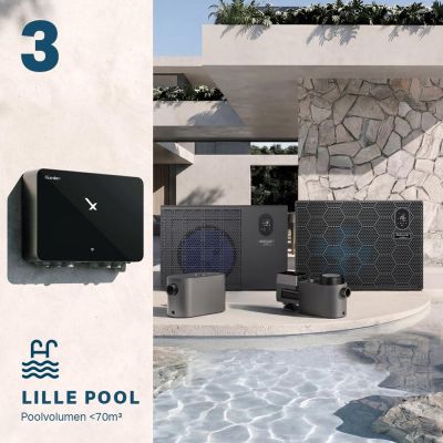 Fairland Pakke med Tre (LILLE POOL <70m³ )