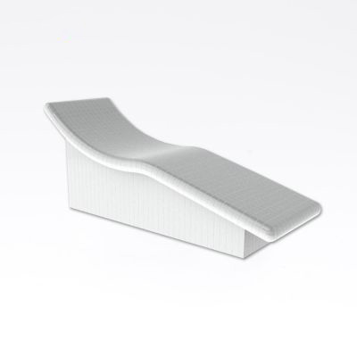 Harvia Sleep bænk, uden beklædning Polystyren, vandresistent, 70.0x84.4x205.1cm
